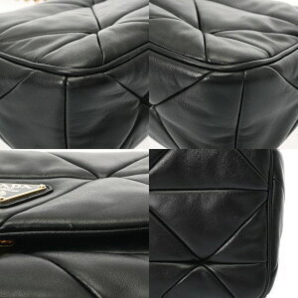 Prada Shoulder Bag Black Nappa Leather - Picture 5 of 9